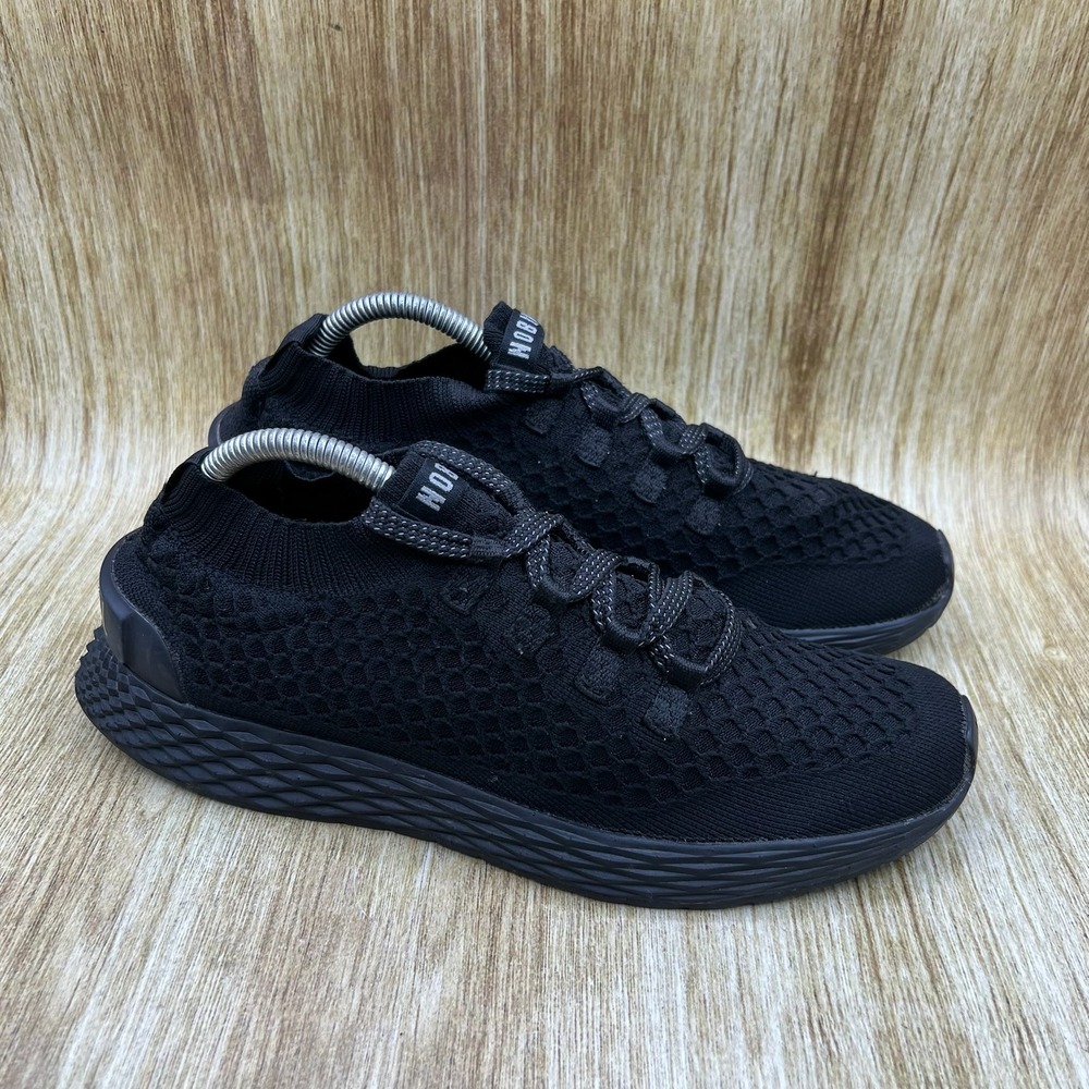 NOBULL Allday Runner Men's Size 8.5 Black Seamless Breathable Training Shoes
